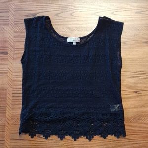 Lace/Crochet Crop Top - Derek ♡